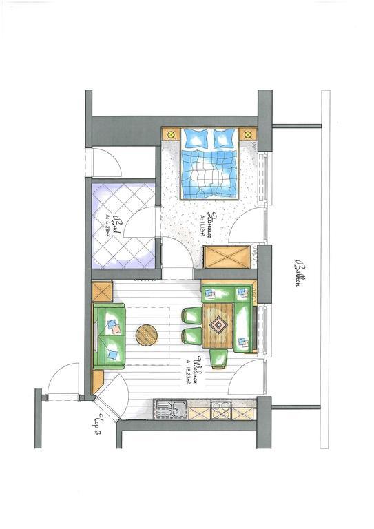 Aparthotel Hohe Bruecke Mittersill Oda fotoğraf